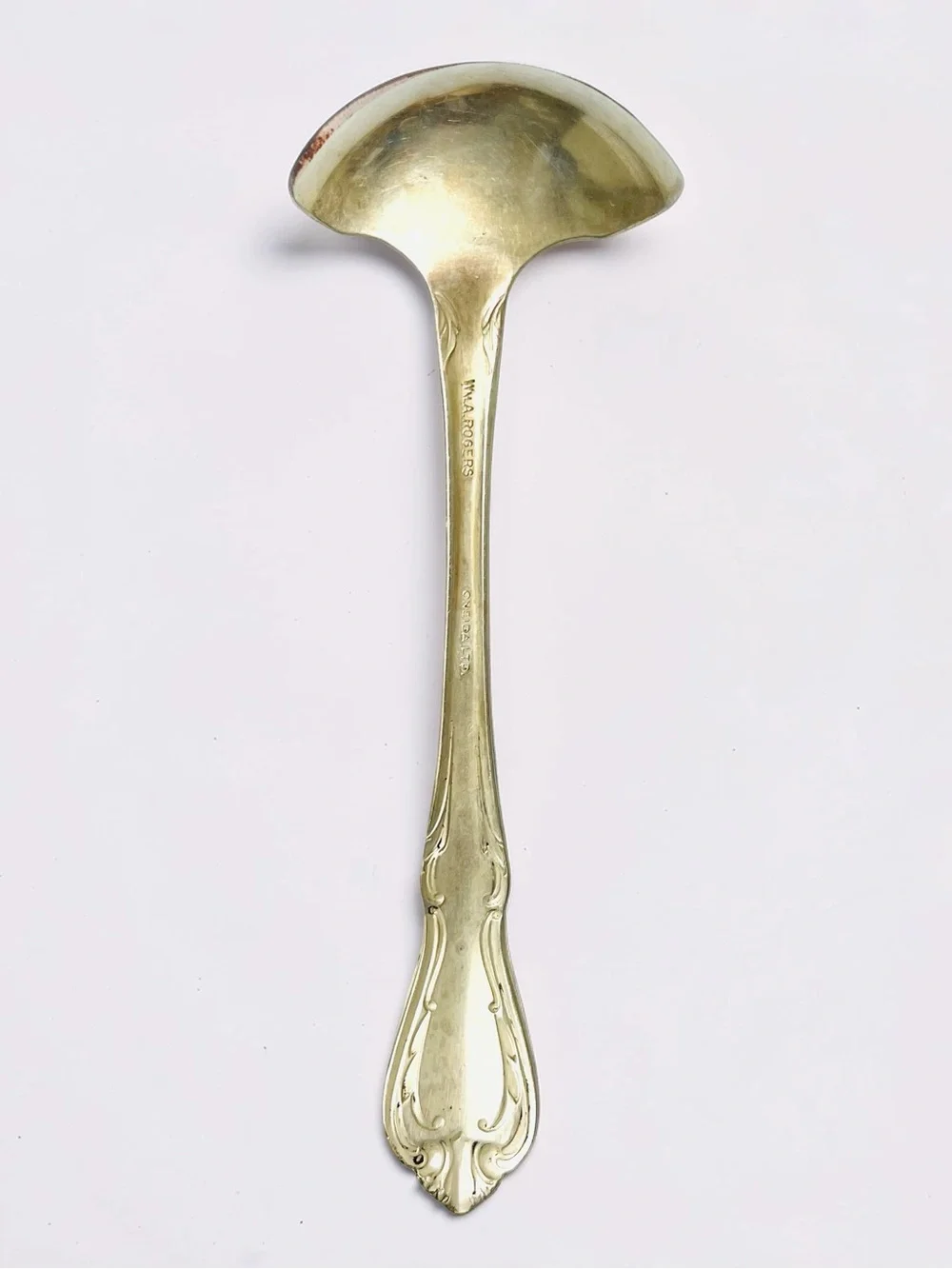 Vintage William A. Rogers Oneida LTD Silver-Plated Soup Ladle